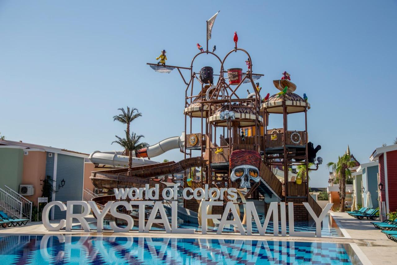 Crystal Club World Of Colours Hotel Belek Exterior foto